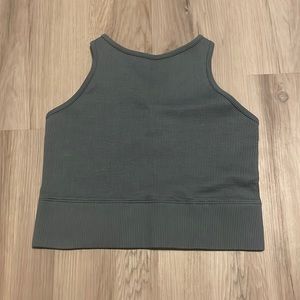 Hollister Ribbed Cropped Tank